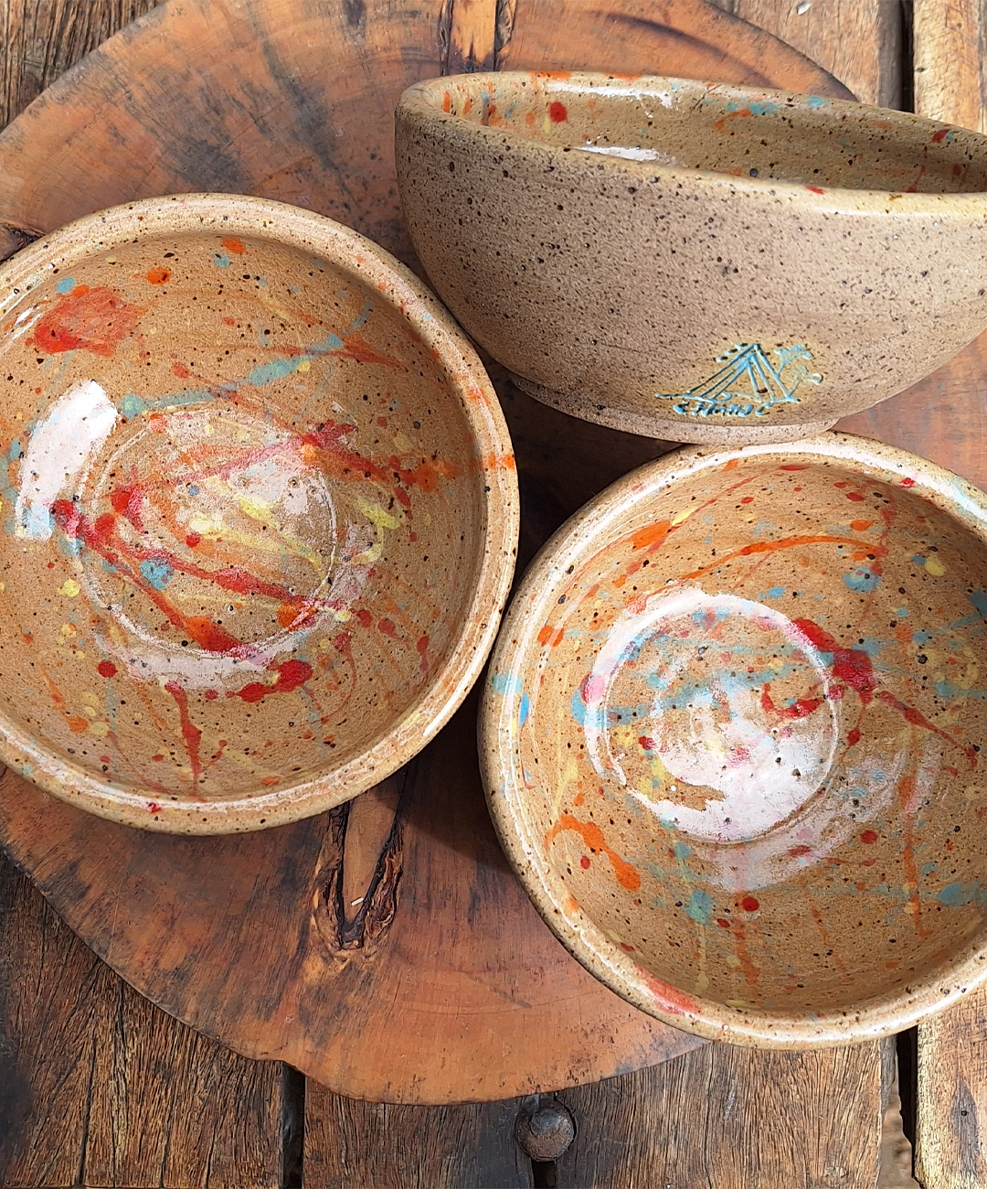 Bowl de cerâmica 3 Chalés